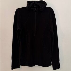 Zella Long Sleeve Quarter Zip Tapered Hoodie